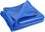 tarpaulin or tarp is a large sheet of strong